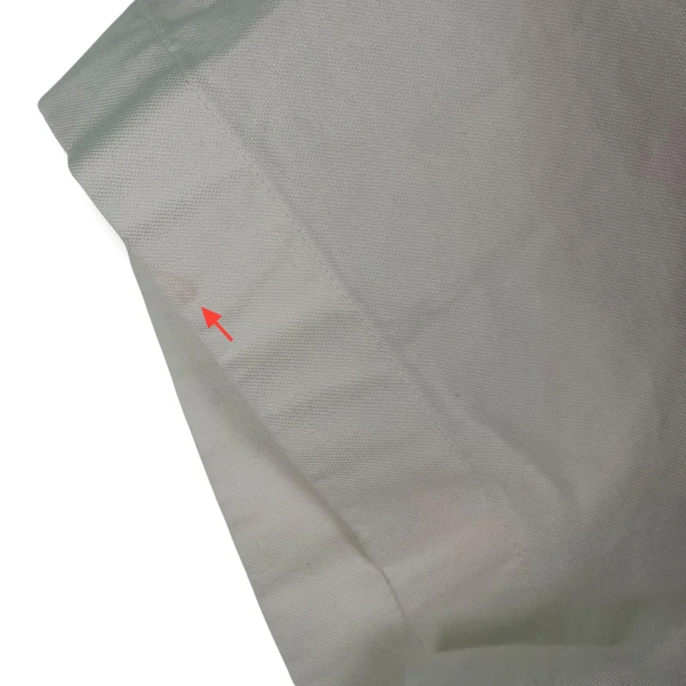 J. Crew Oxford Shirt Men M White Classic Short Sleeve Organic Cotton Poplin Golf